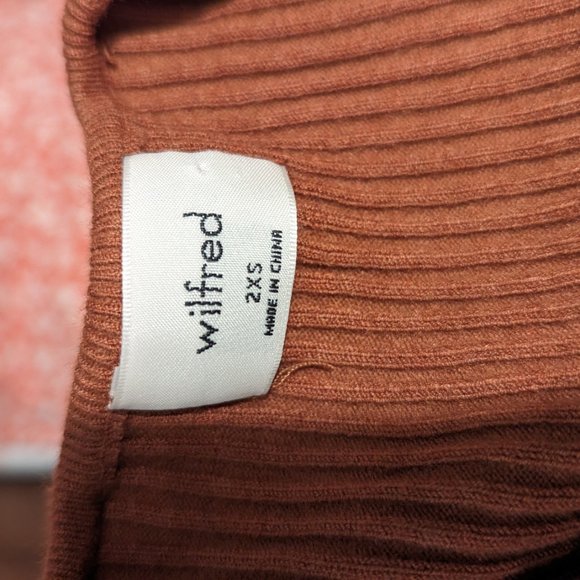 Aritzia - Wilfred All-Tied Up Short Sleeve Sweater - Size 2XS - Picture 5 of 5